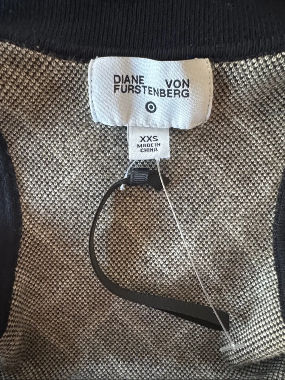 Diane Von Furstenberg x Target Geometric Knit Halter Wrap Midi Dress Size XXS - Picture 9 of 13